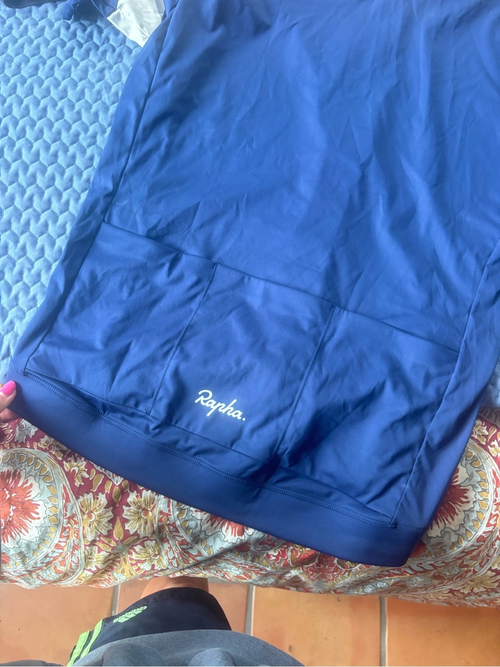 Rapha Men’s Blue Cycling Jersey